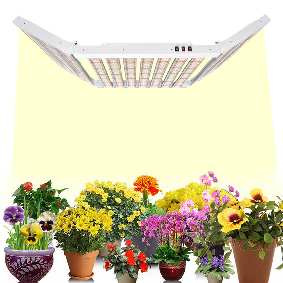 Sonlipo 600W LED Grow Light 600W 6x6ft Coverage, 1911pcs Diodes Sunlike Full Spectrum Veg Bloom Switch Growing Lamps SPF6000