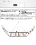 Sonlipo SPFPRO6000 LED Grow Light 600W with Full Spectrum Veg & Bloom Dimmer Timer - 6x6ft Coverage