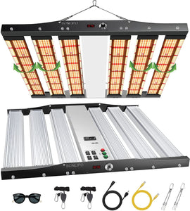 Sonlipo SPC4500 Sonlipo LED Grow Lights, 3 Type of Full Spectrum Grow Light 450W, 5x5 ft Coverage with 2196 Samsung LEDs