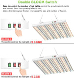 SONLIPO SPF4000 LED Grow Light 400W 5x5ft Coverage, Use 1323pcs Samsung Diodes Sunlike Full Spectrum Veg Bloom Switch Growing Lamps