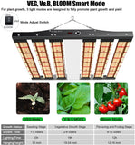 Sonlipo SPC4500 Sonlipo LED Grow Lights, 3 Type of Full Spectrum Grow Light 450W, 5x5 ft Coverage with 2196 Samsung LEDs